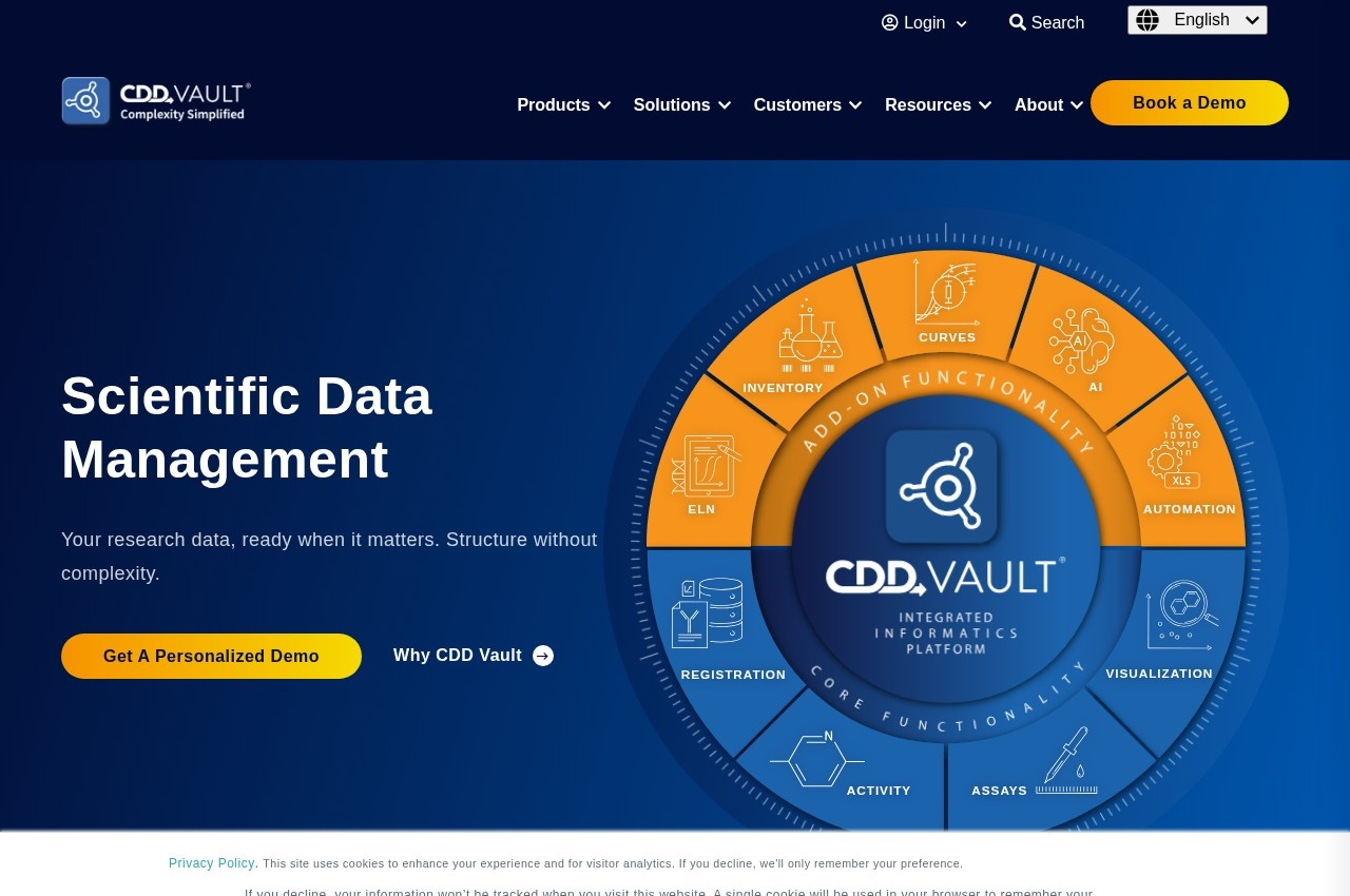 CDD Vault screenshot