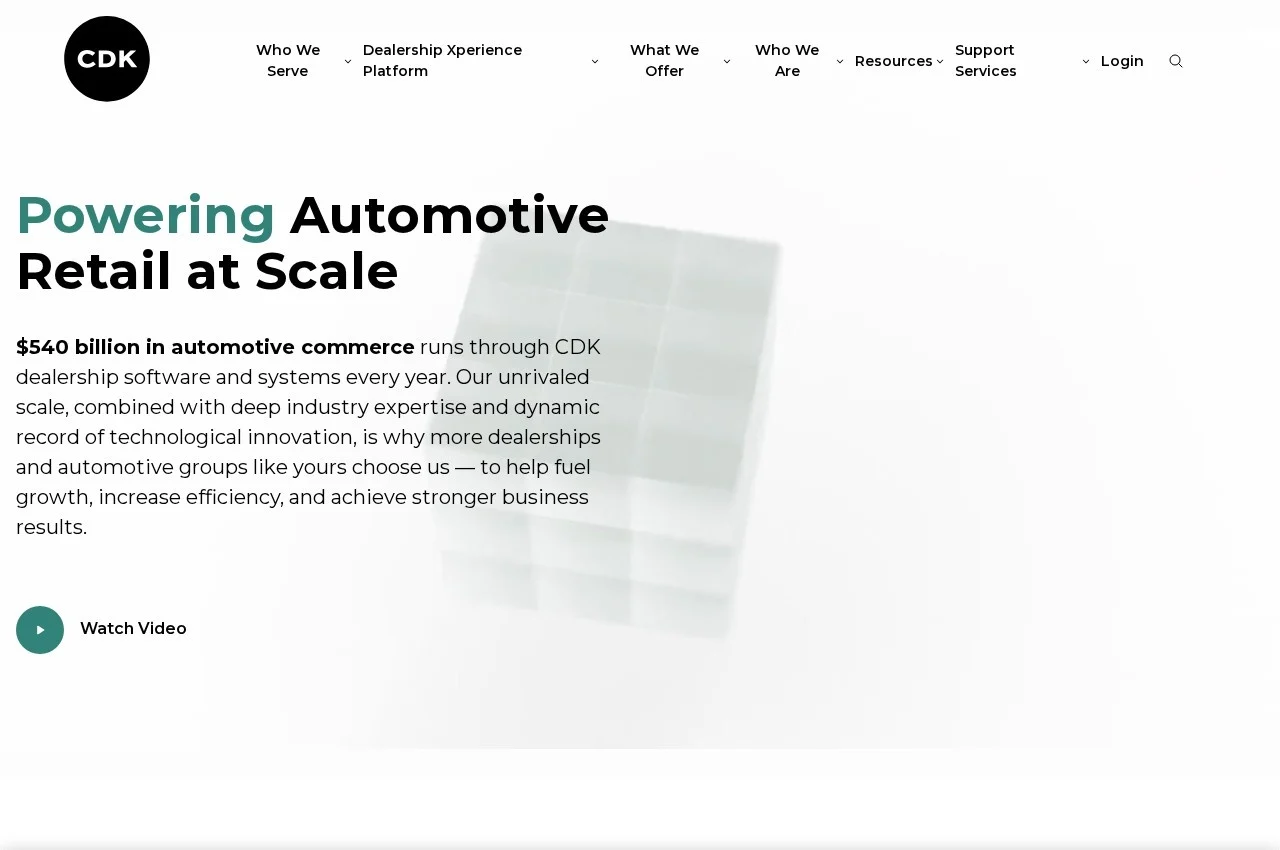CDK Global screenshot
