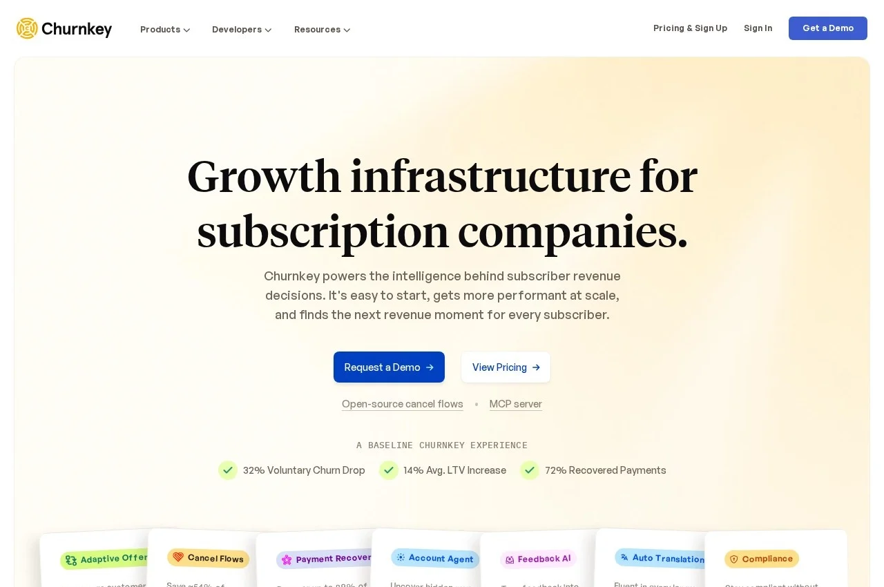 Churnkey screenshot