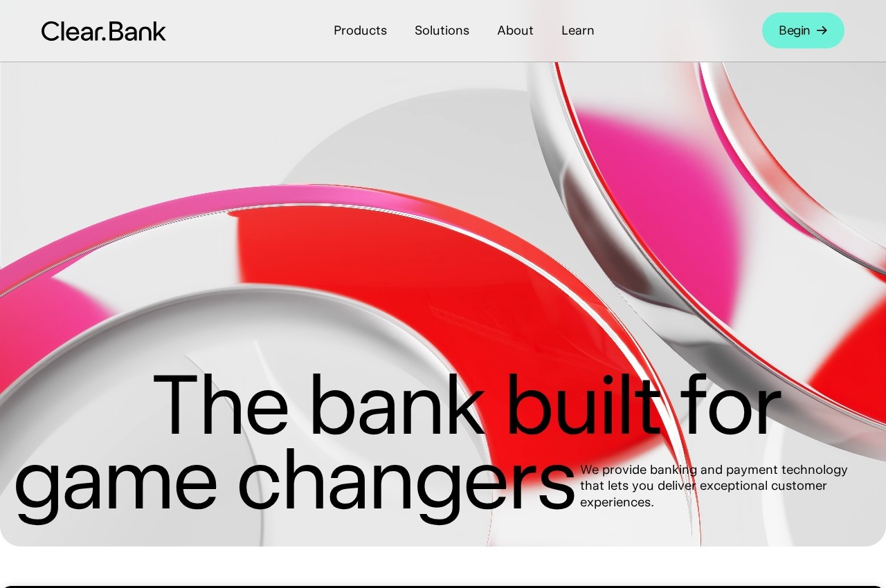 ClearBank screenshot
