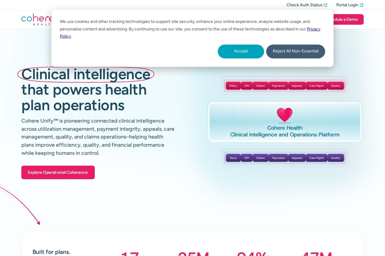 Cohere Health screenshot