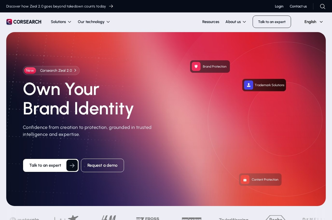 Corsearch screenshot