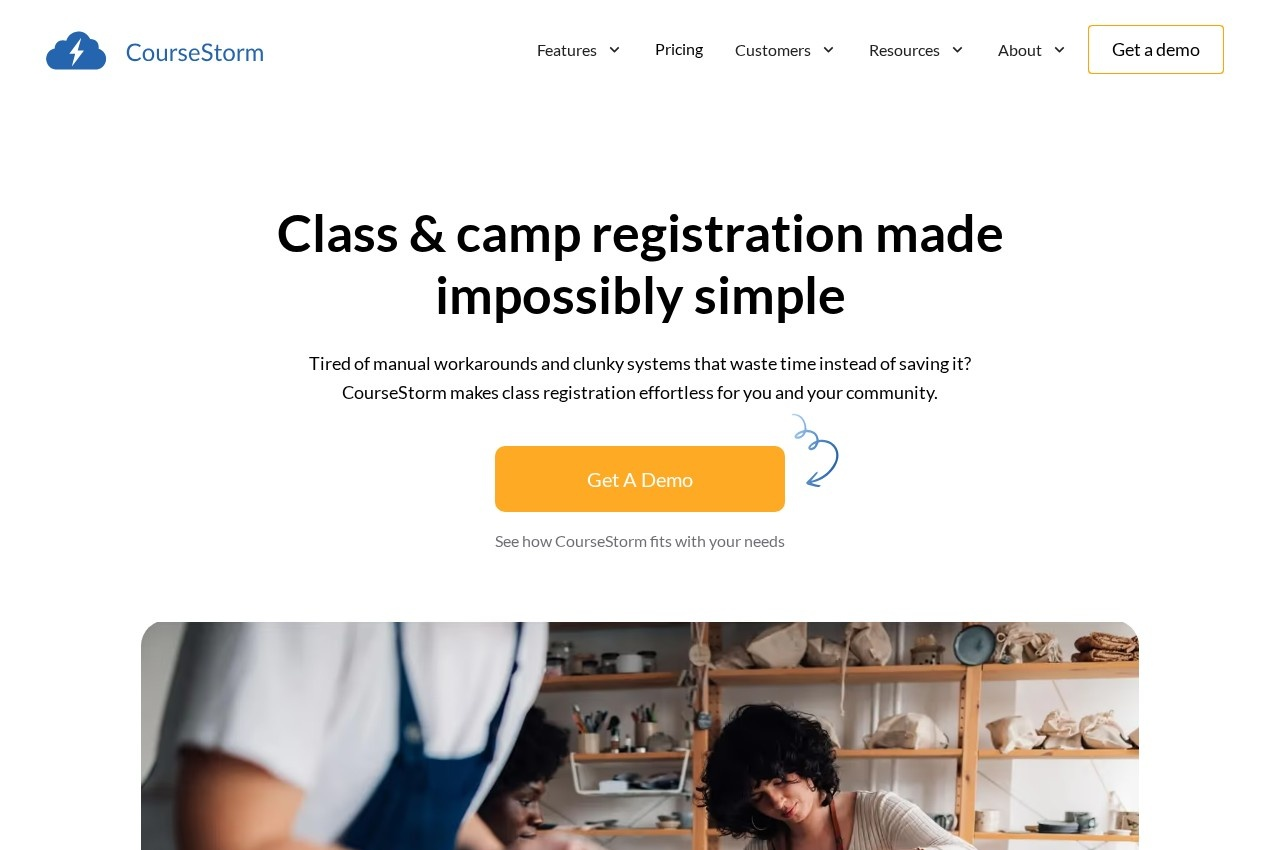CourseStorm screenshot