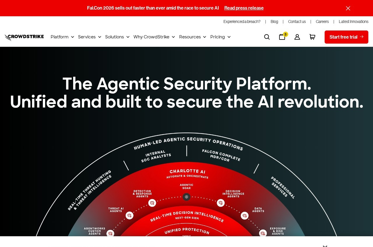 CrowdStrike Falcon screenshot