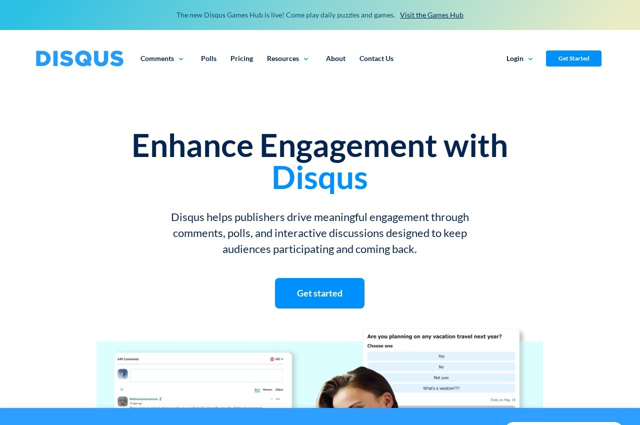 Disqus screenshot
