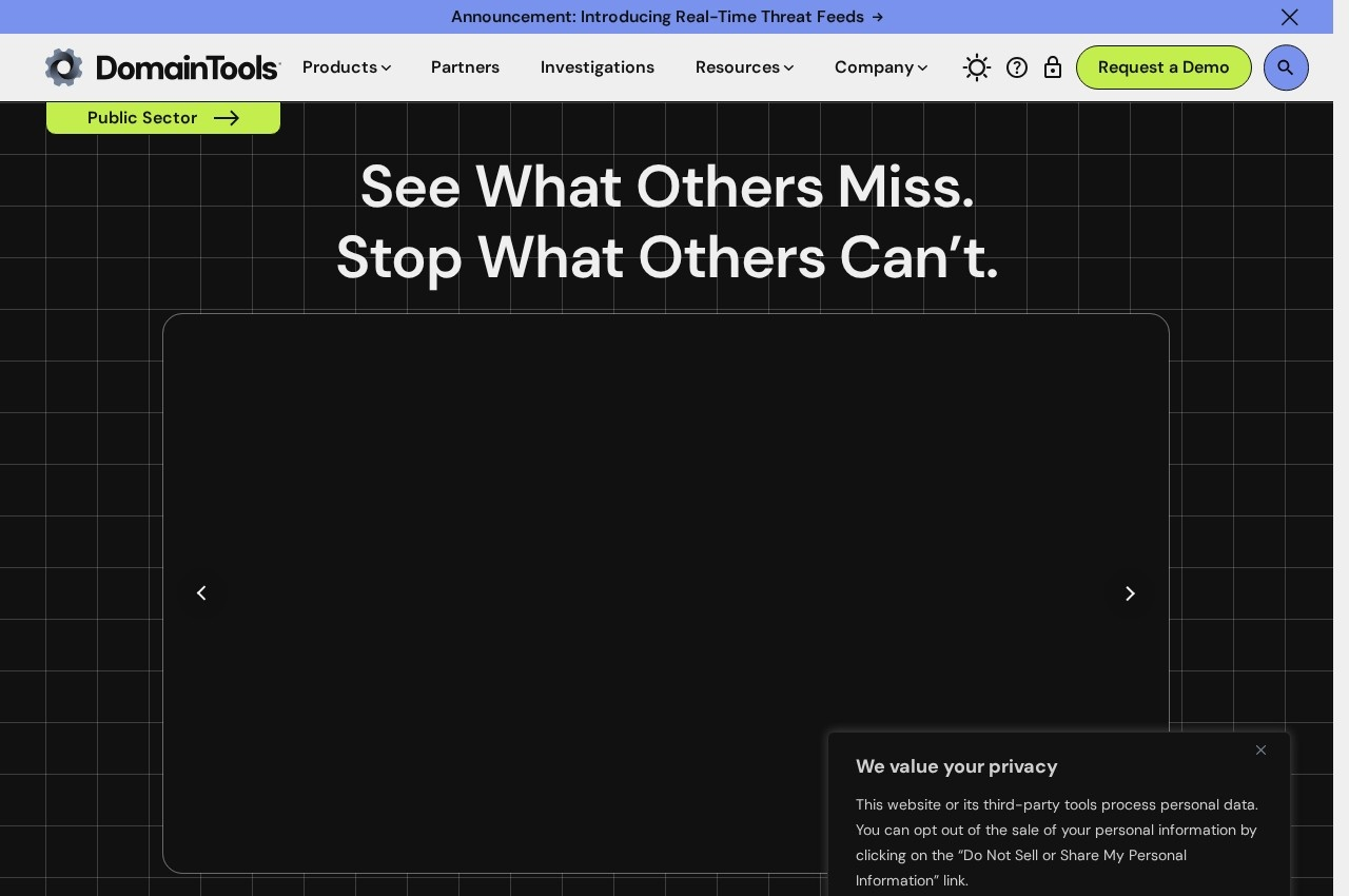 DomainTools screenshot