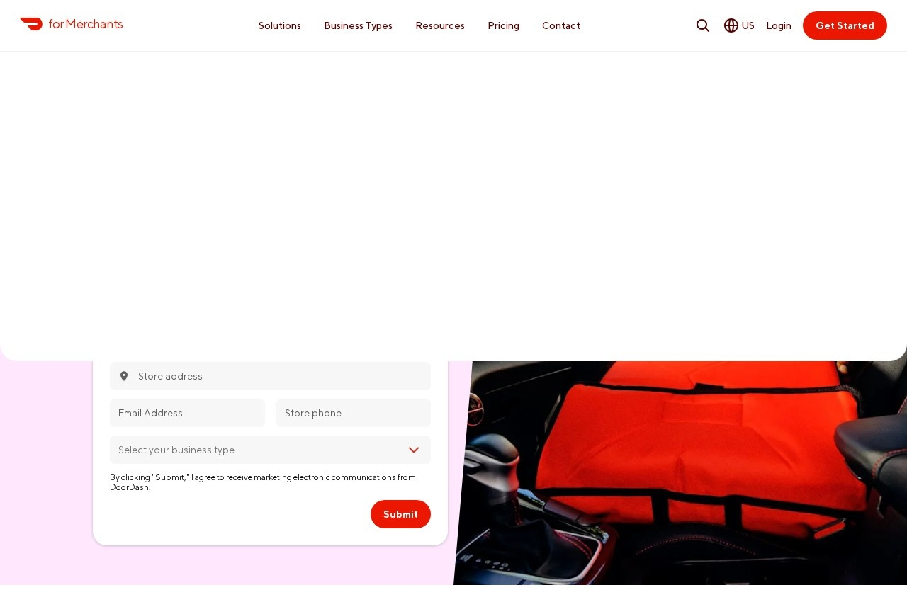 DoorDash Drive screenshot