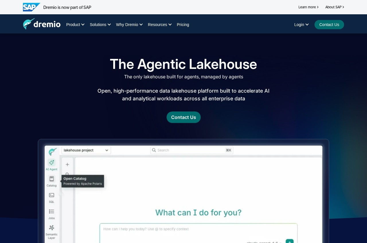 Dremio screenshot