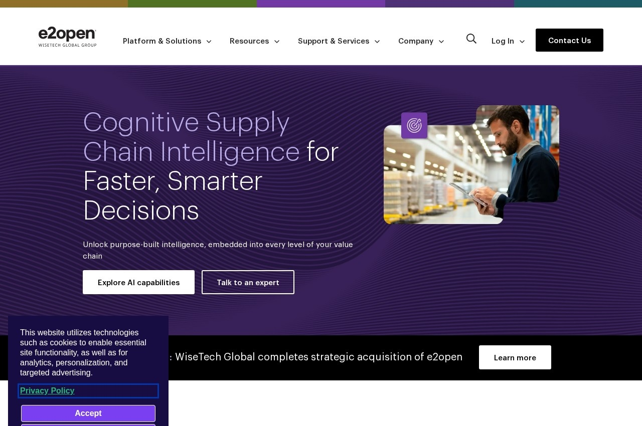 E2open screenshot