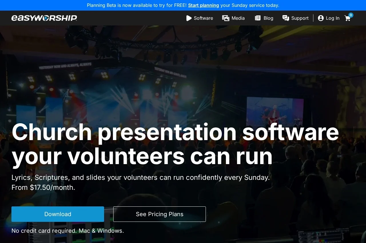 EasyWorship screenshot