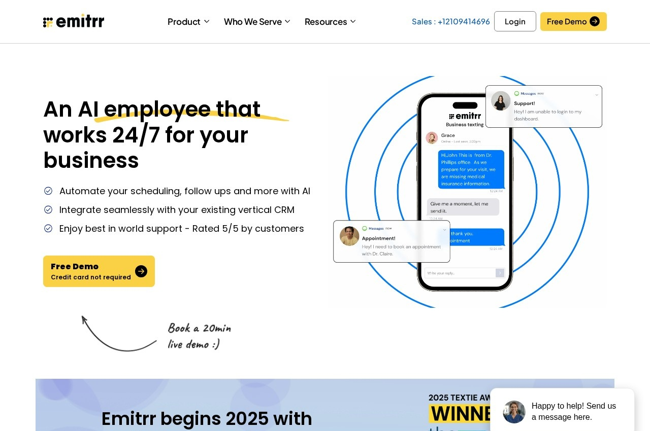 Emitrr screenshot