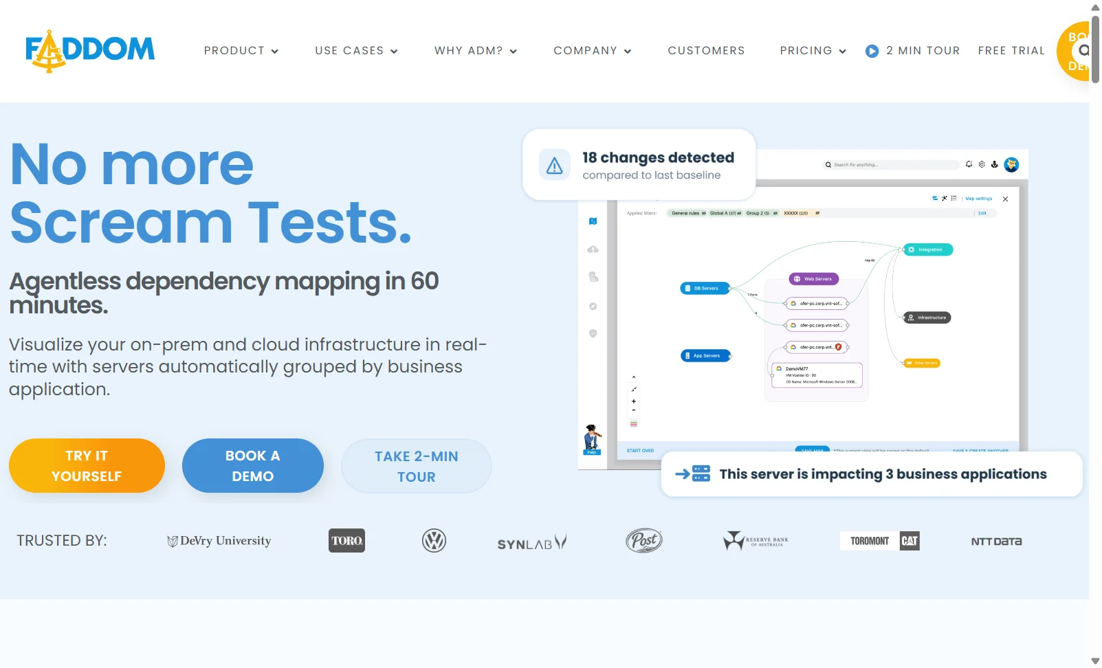Faddom screenshot