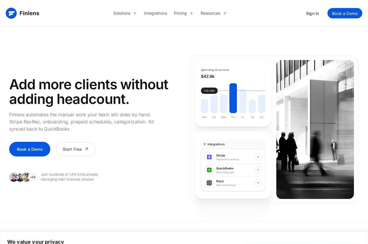Finlens screenshot
