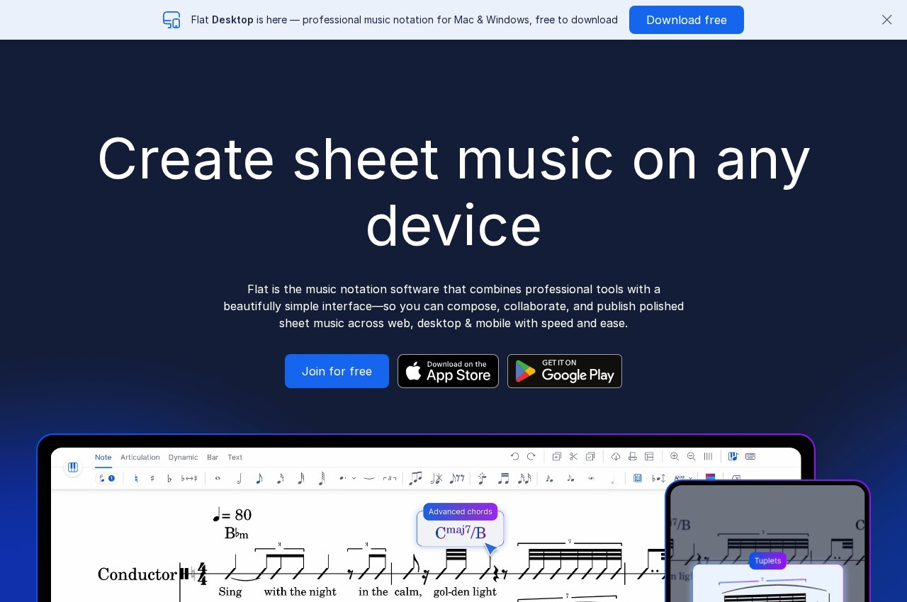 Flat.io screenshot