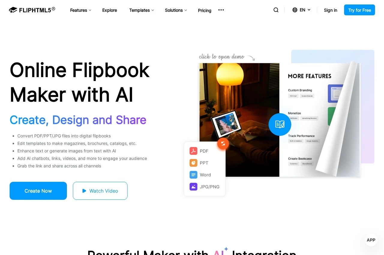 FlipHTML5 screenshot