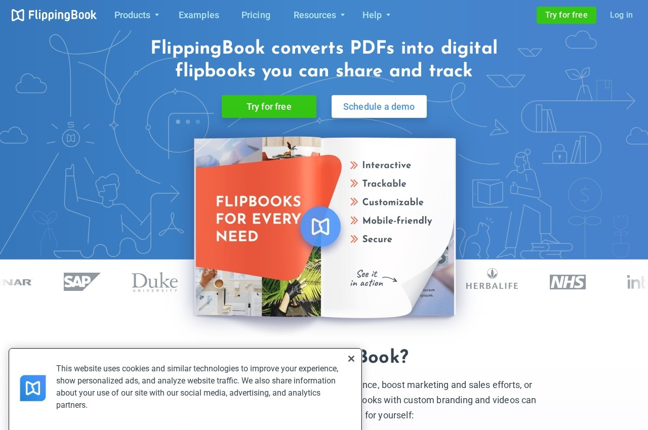 FlippingBook screenshot
