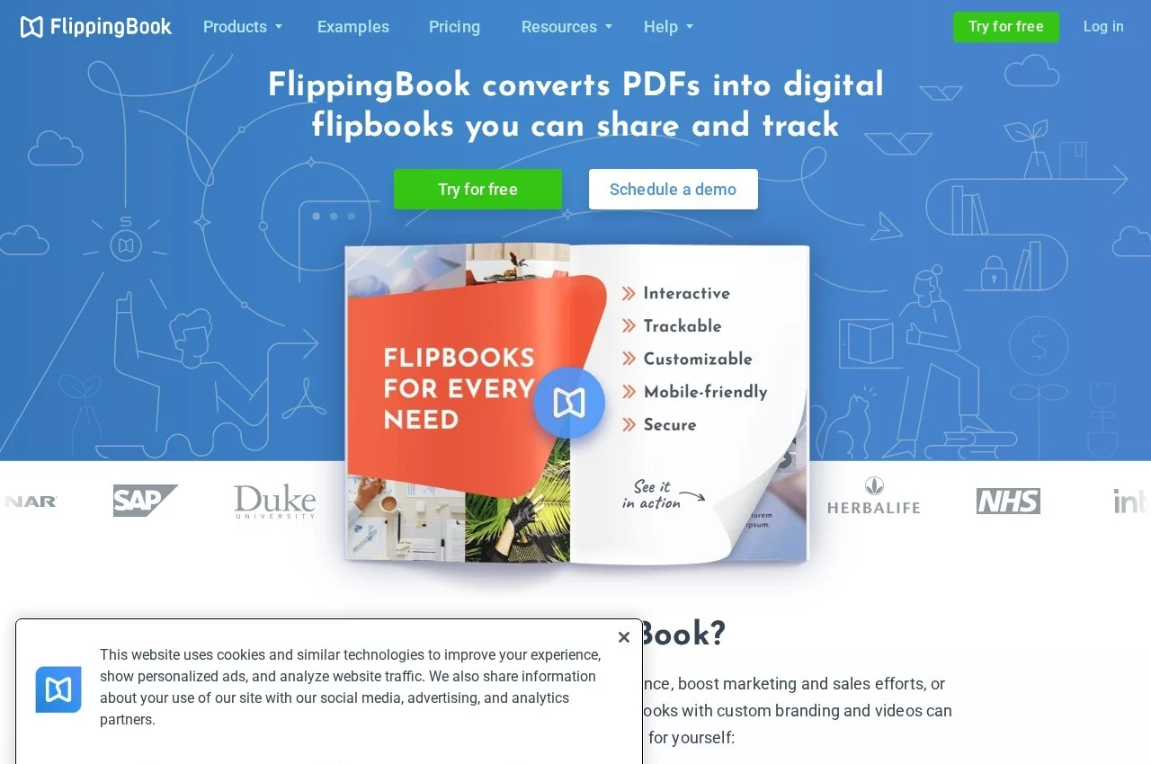 FlippingBook screenshot