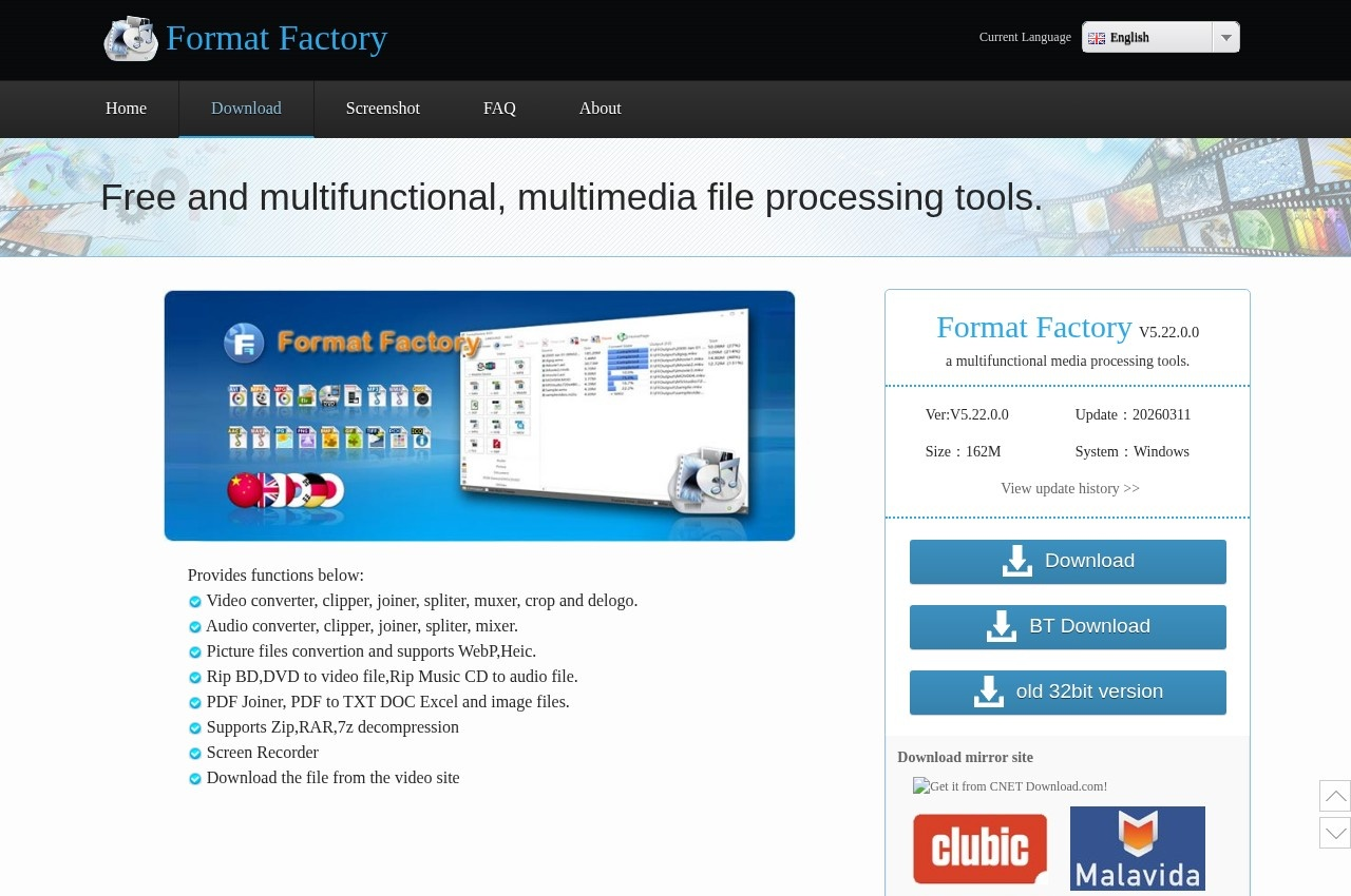 Format Factory screenshot
