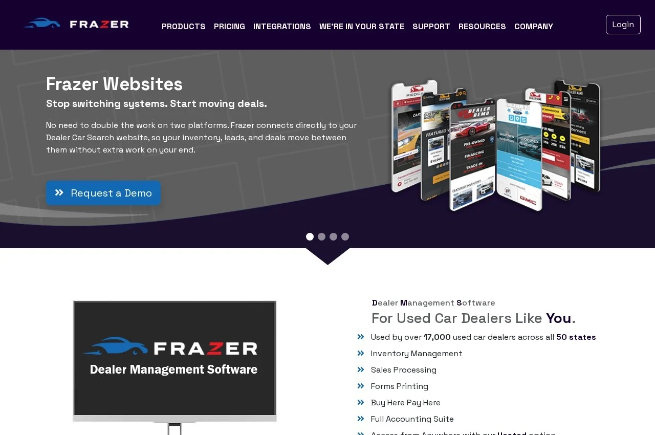 Frazer screenshot