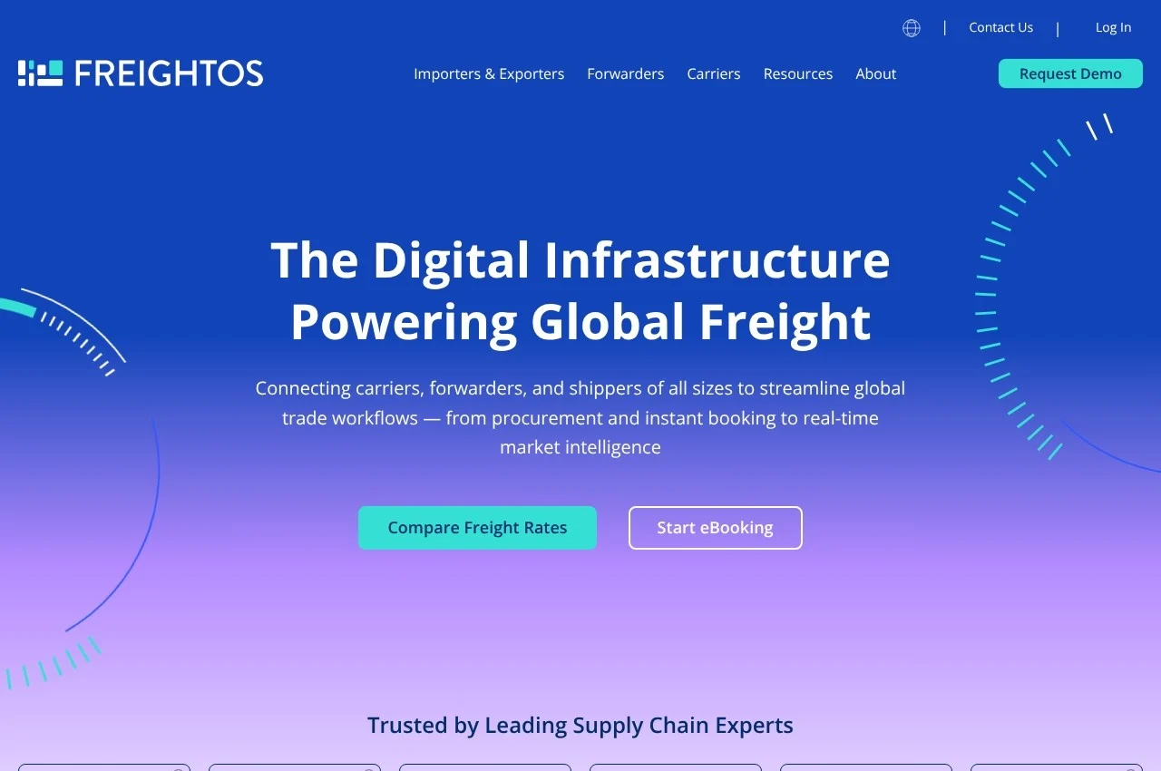 Freightos screenshot
