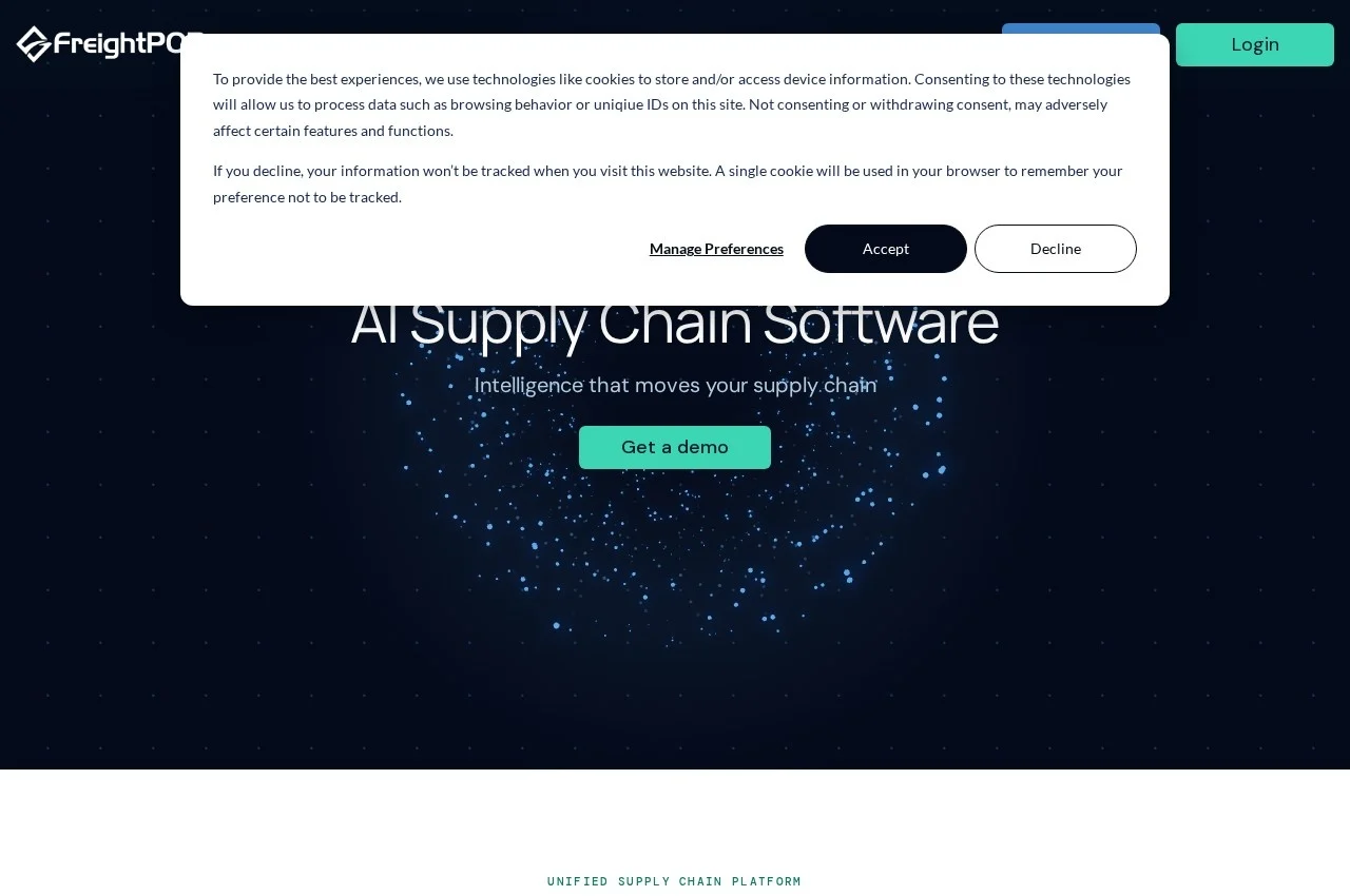 FreightPOP screenshot