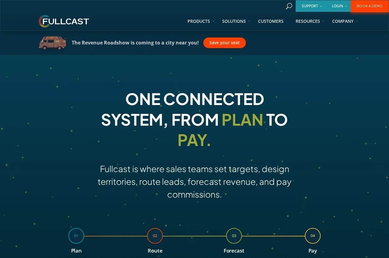 Fullcast screenshot