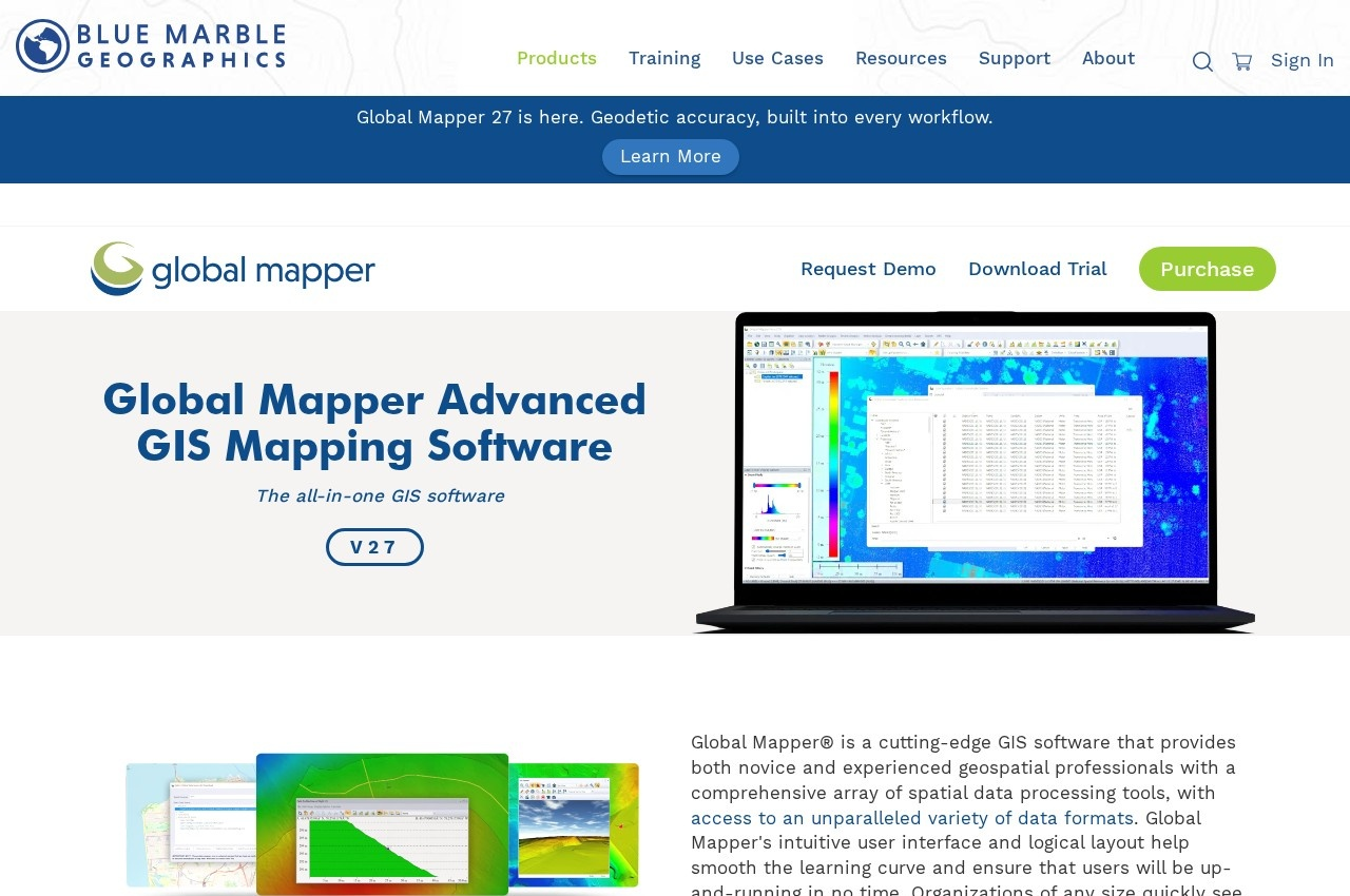 Global Mapper screenshot