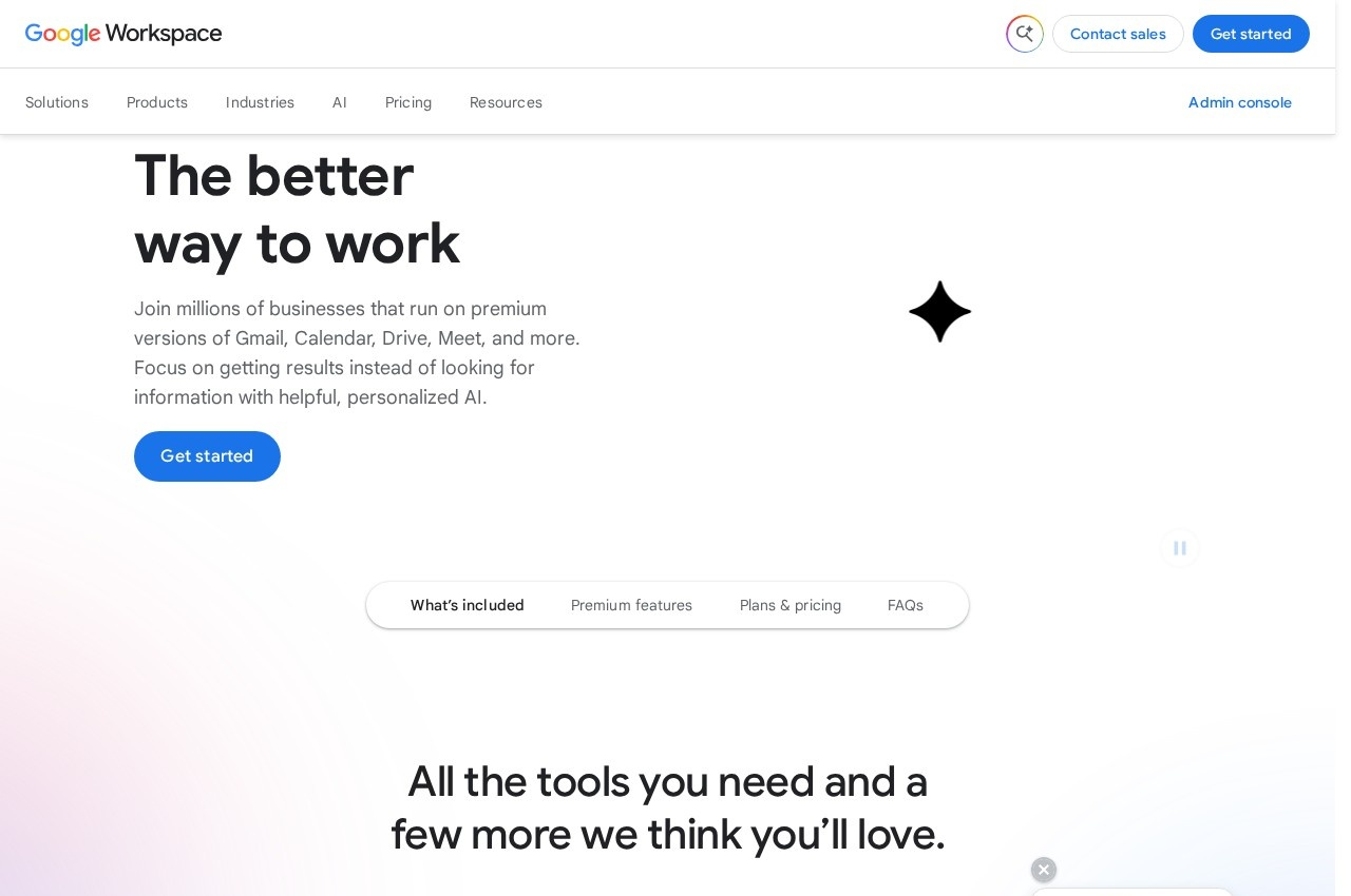 Google Workspace screenshot