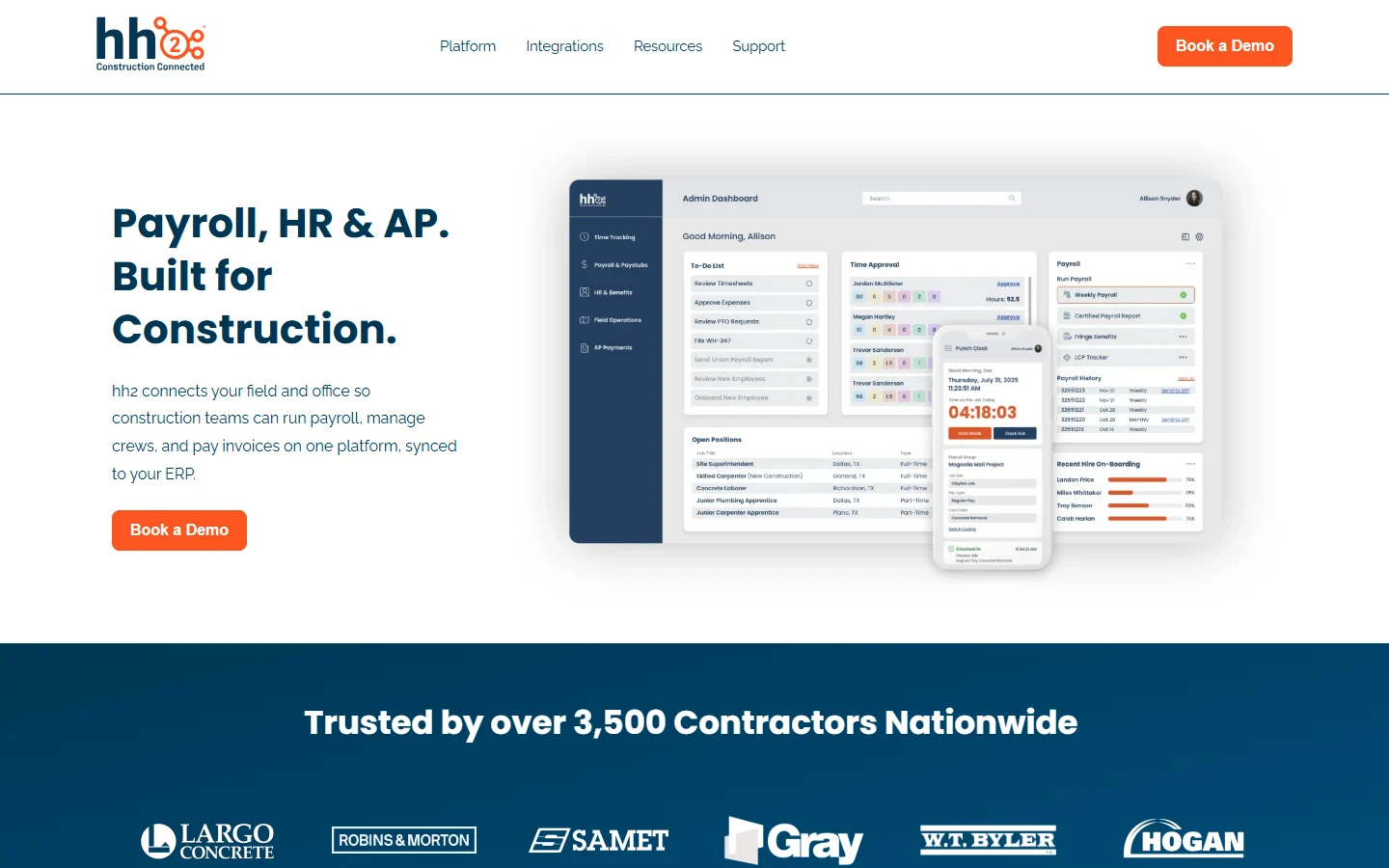 hh2 Remote Payroll screenshot
