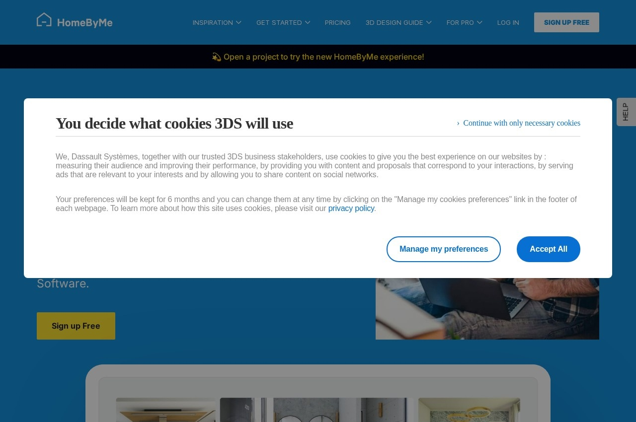HomeByMe screenshot