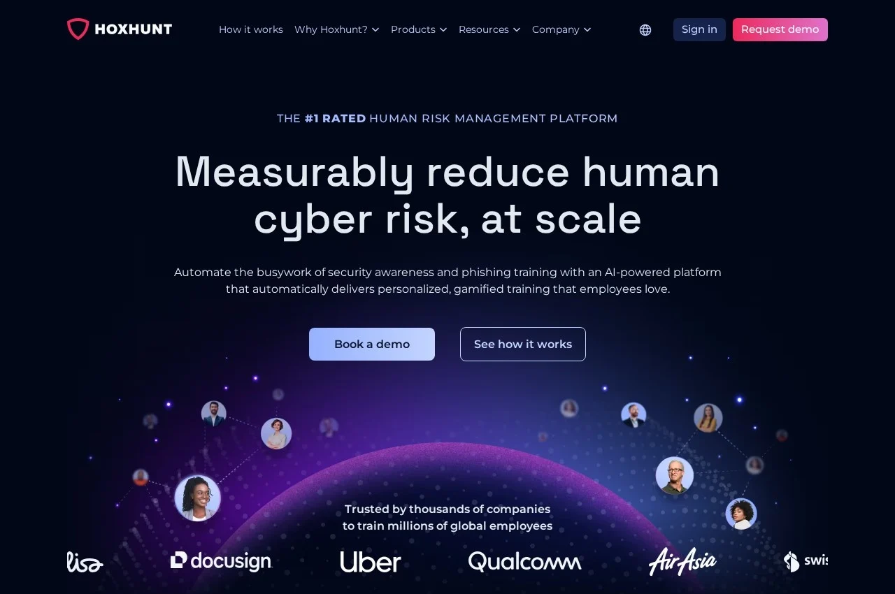 Hoxhunt screenshot