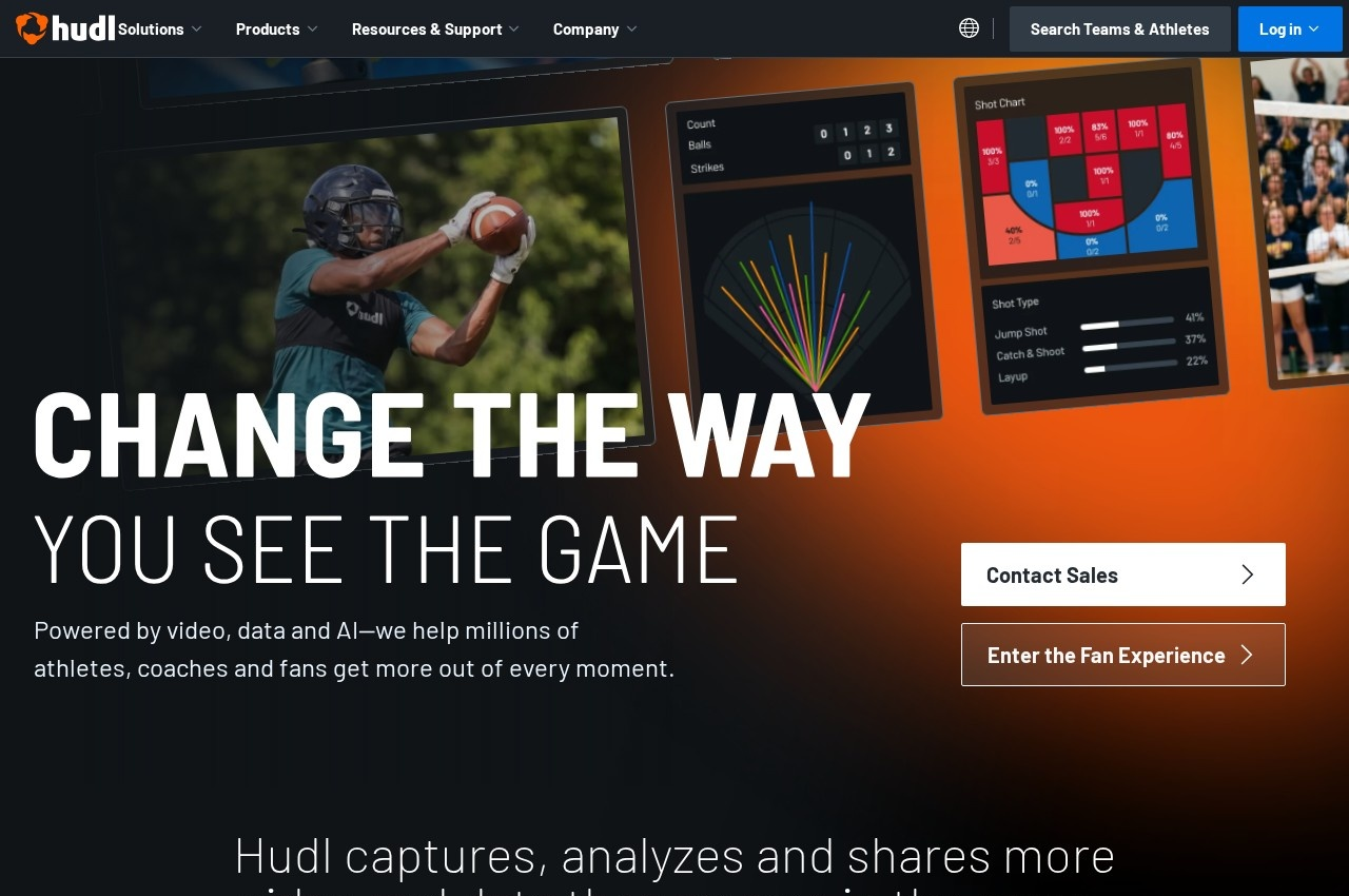 Hudl screenshot