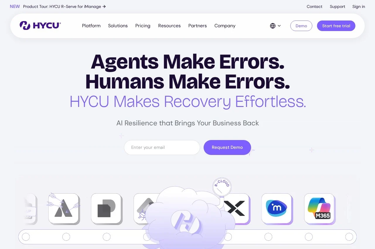 HYCU screenshot