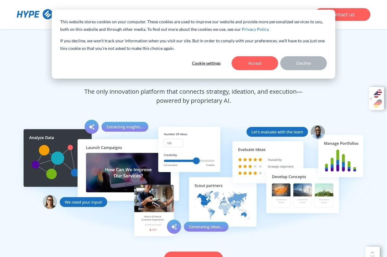 HYPE Innovation screenshot