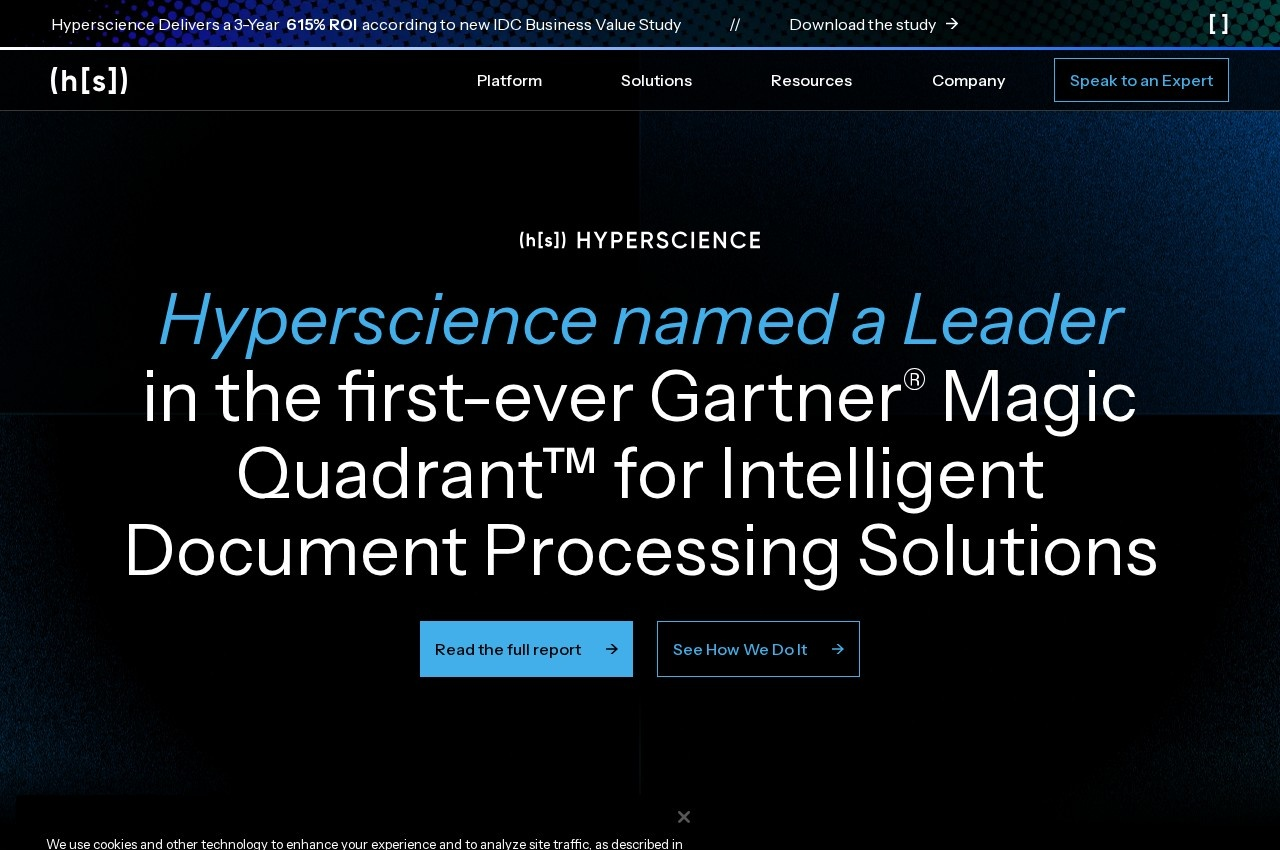 Hyperscience screenshot