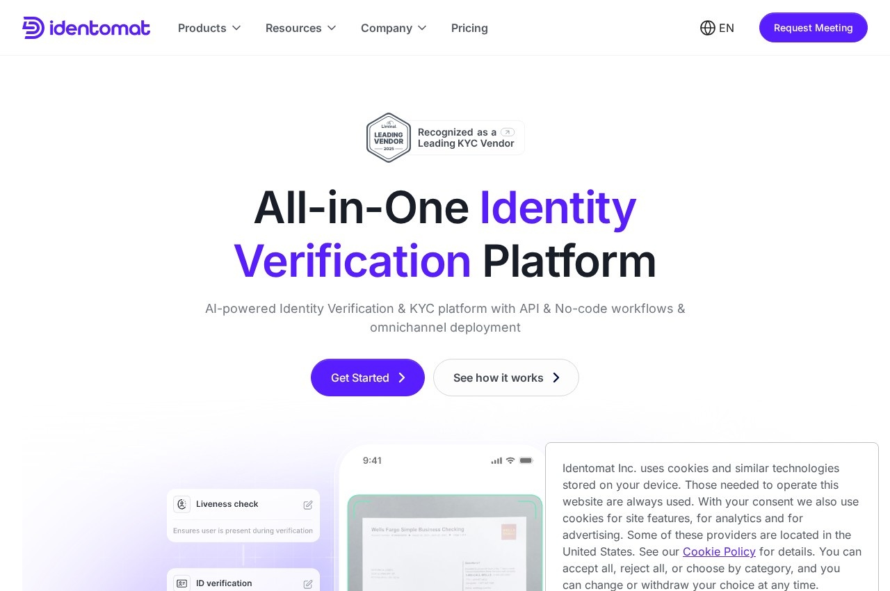 Identomat screenshot