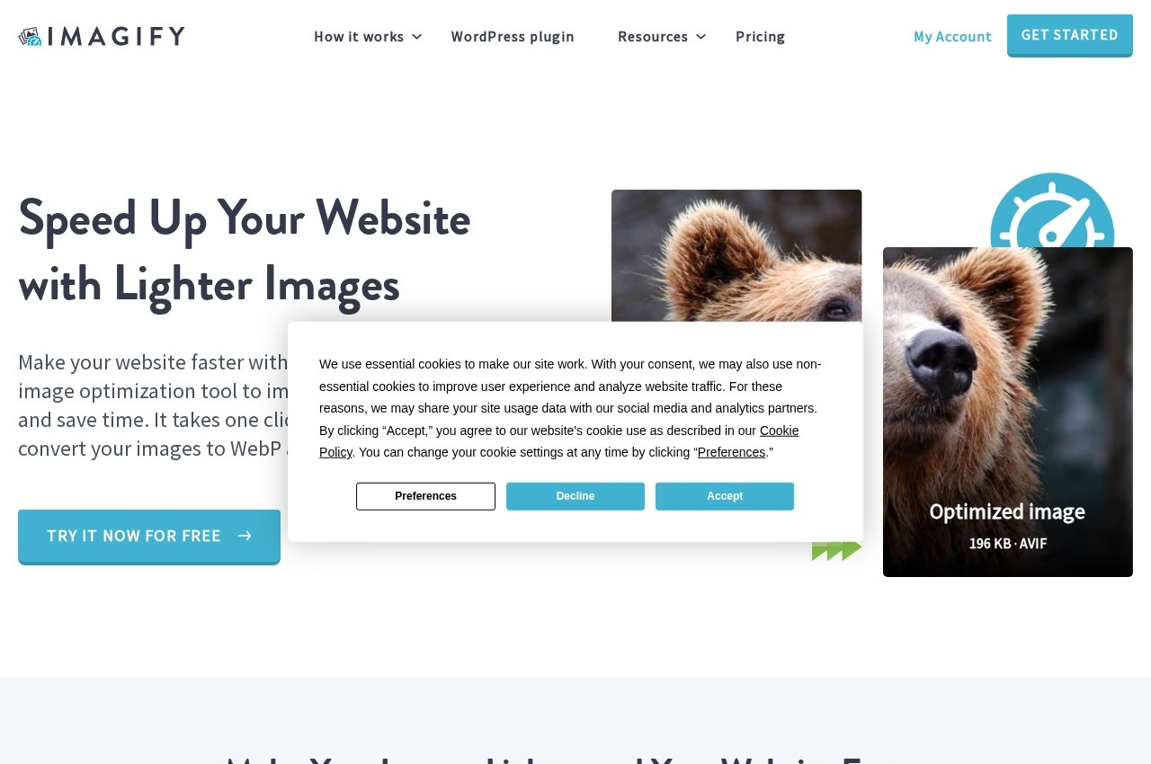 Imagify screenshot