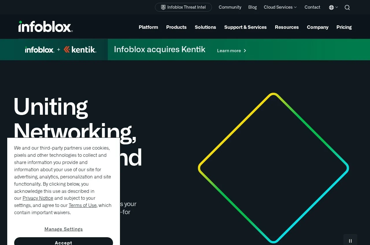 Infoblox screenshot