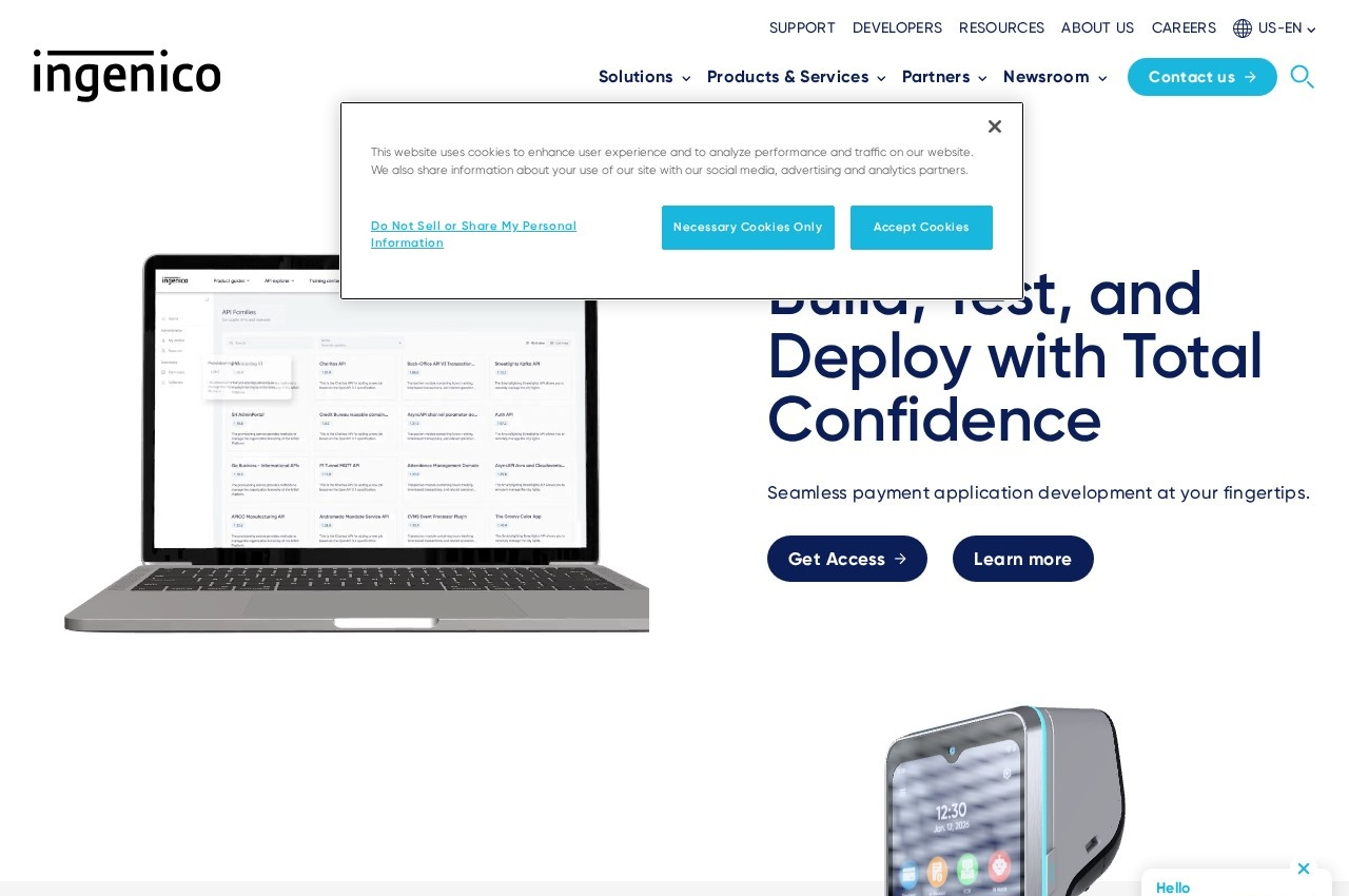 Ingenico screenshot