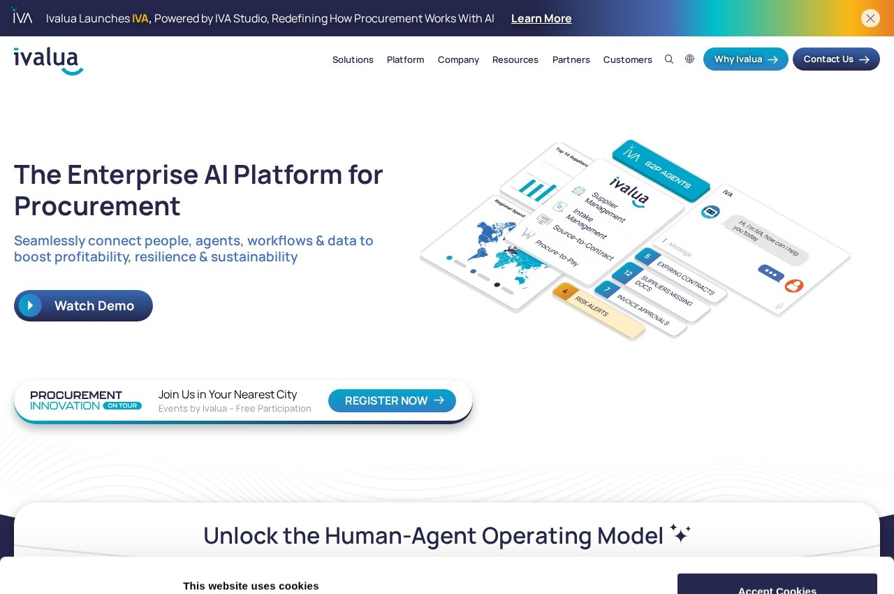 Ivalua screenshot