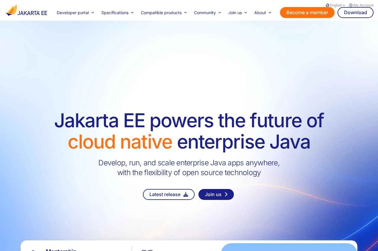 Jakarta EE screenshot