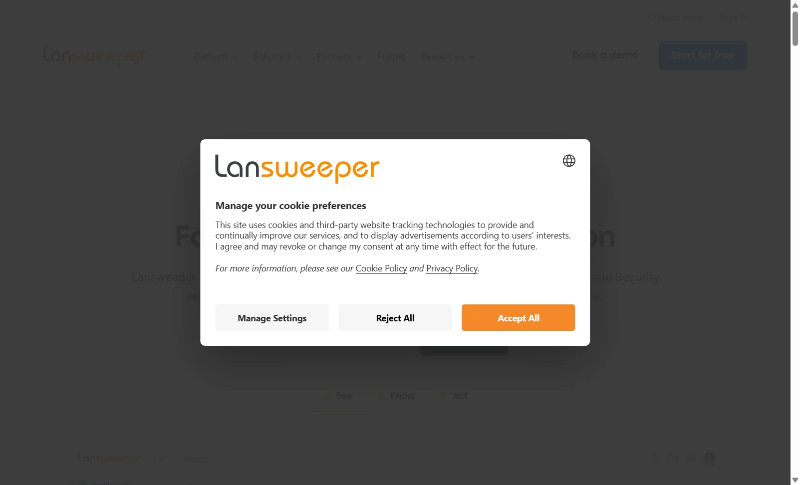 Lansweeper screenshot