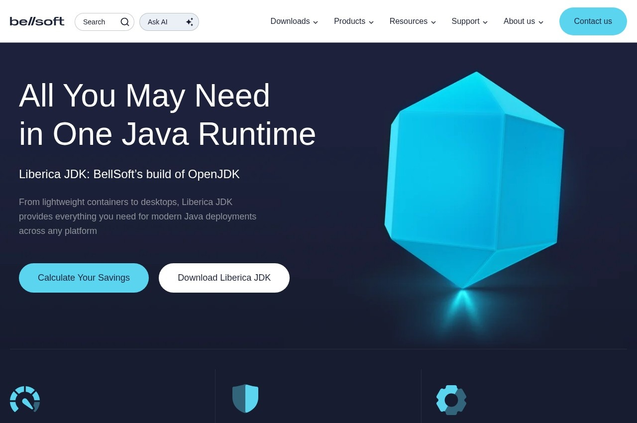 Liberica JDK screenshot