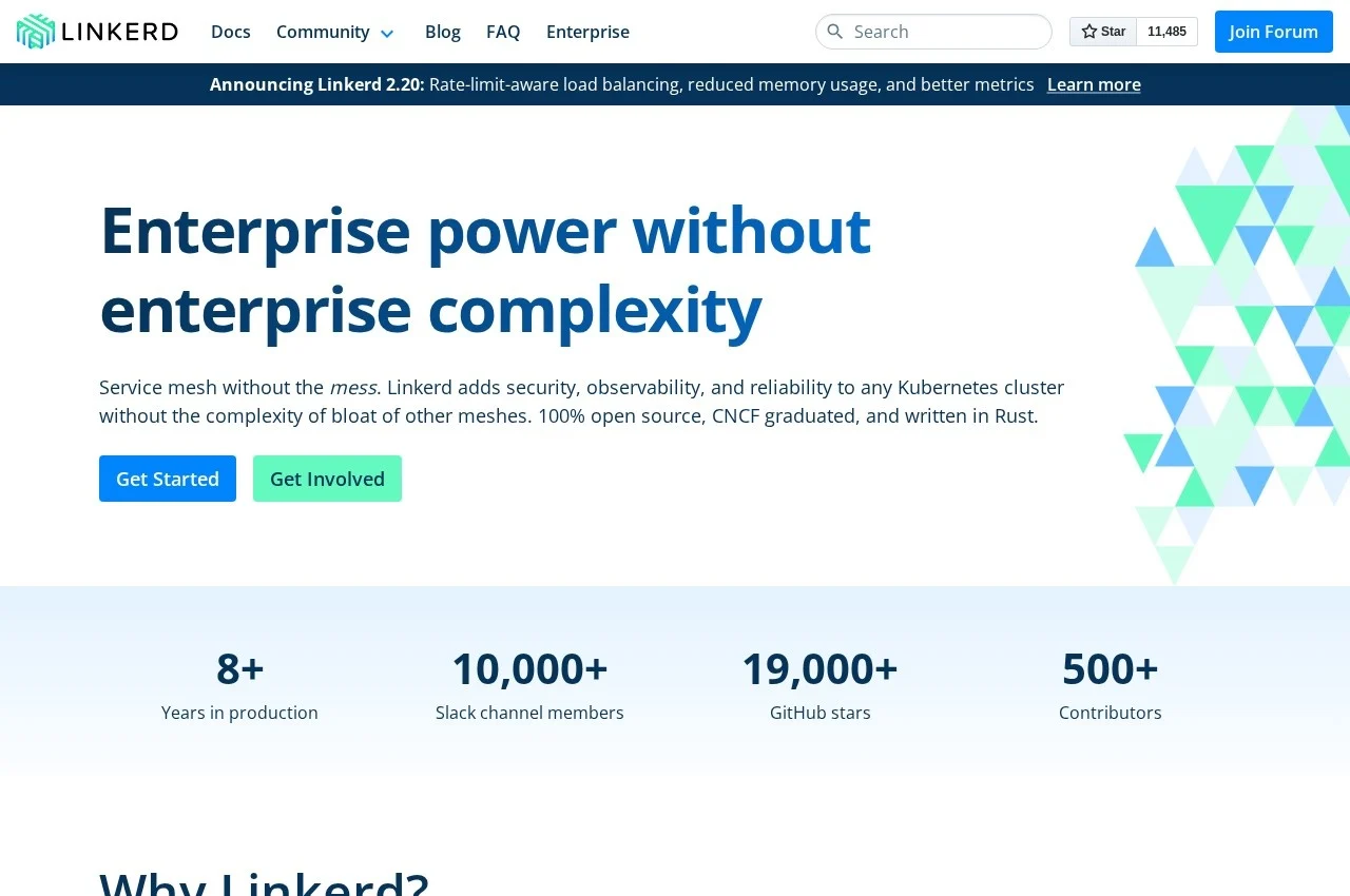 Linkerd screenshot