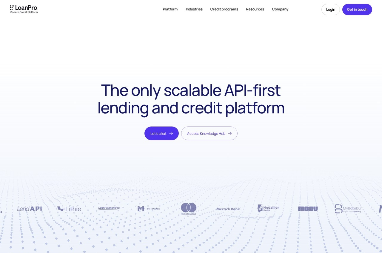 LoanPro screenshot