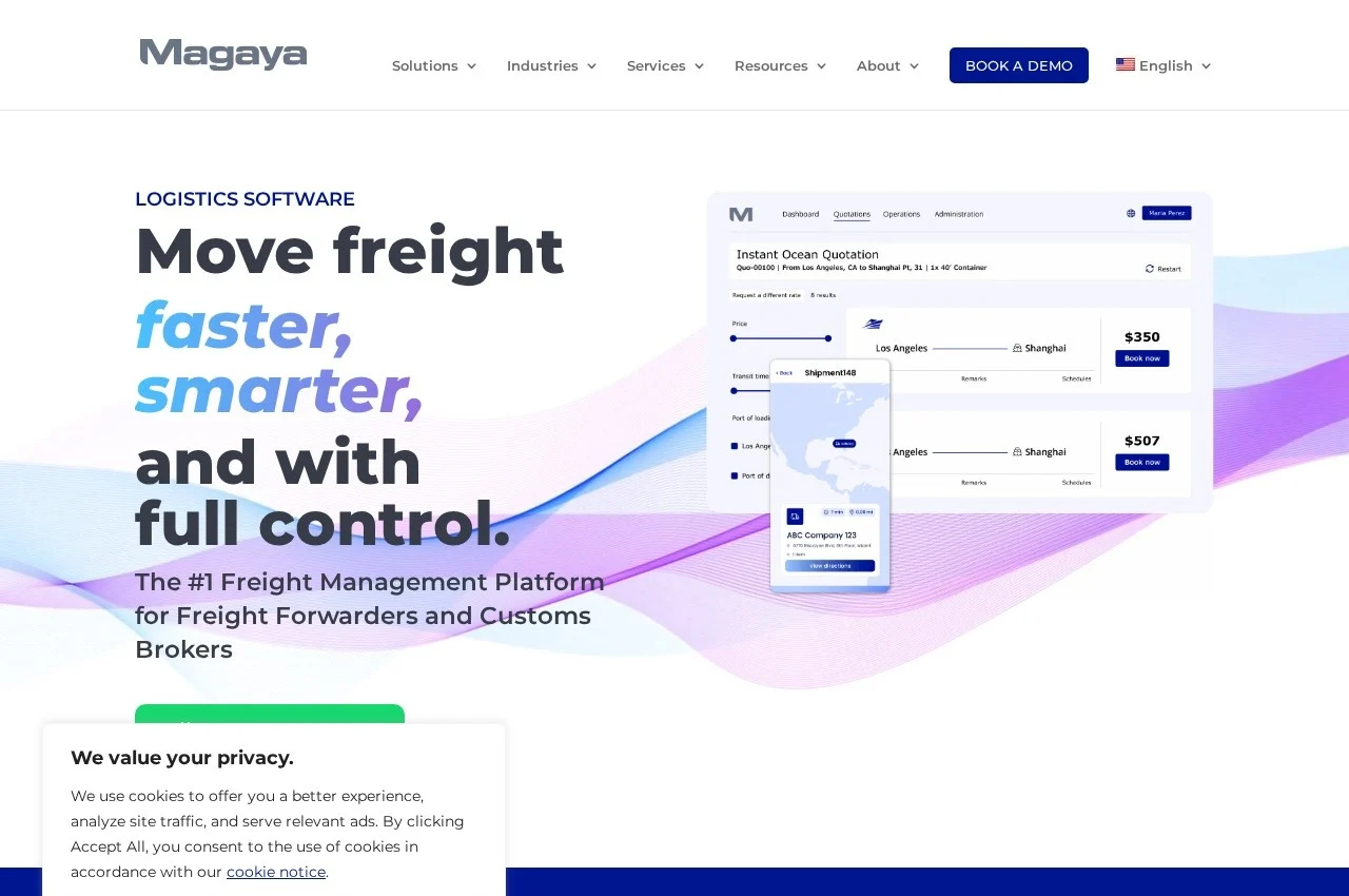 Magaya screenshot