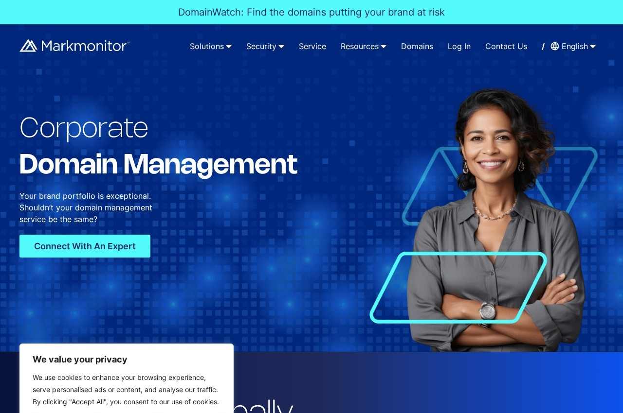 MarkMonitor screenshot
