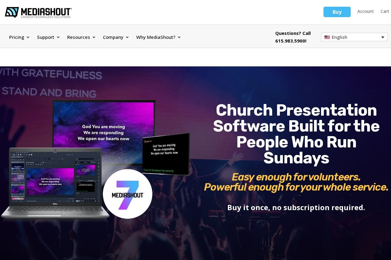 MediaShout screenshot
