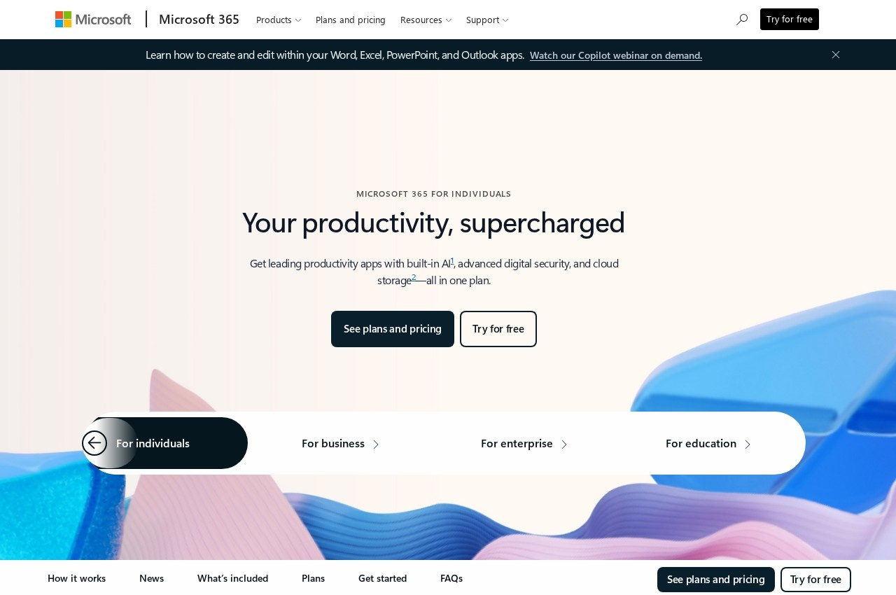 Microsoft 365 screenshot