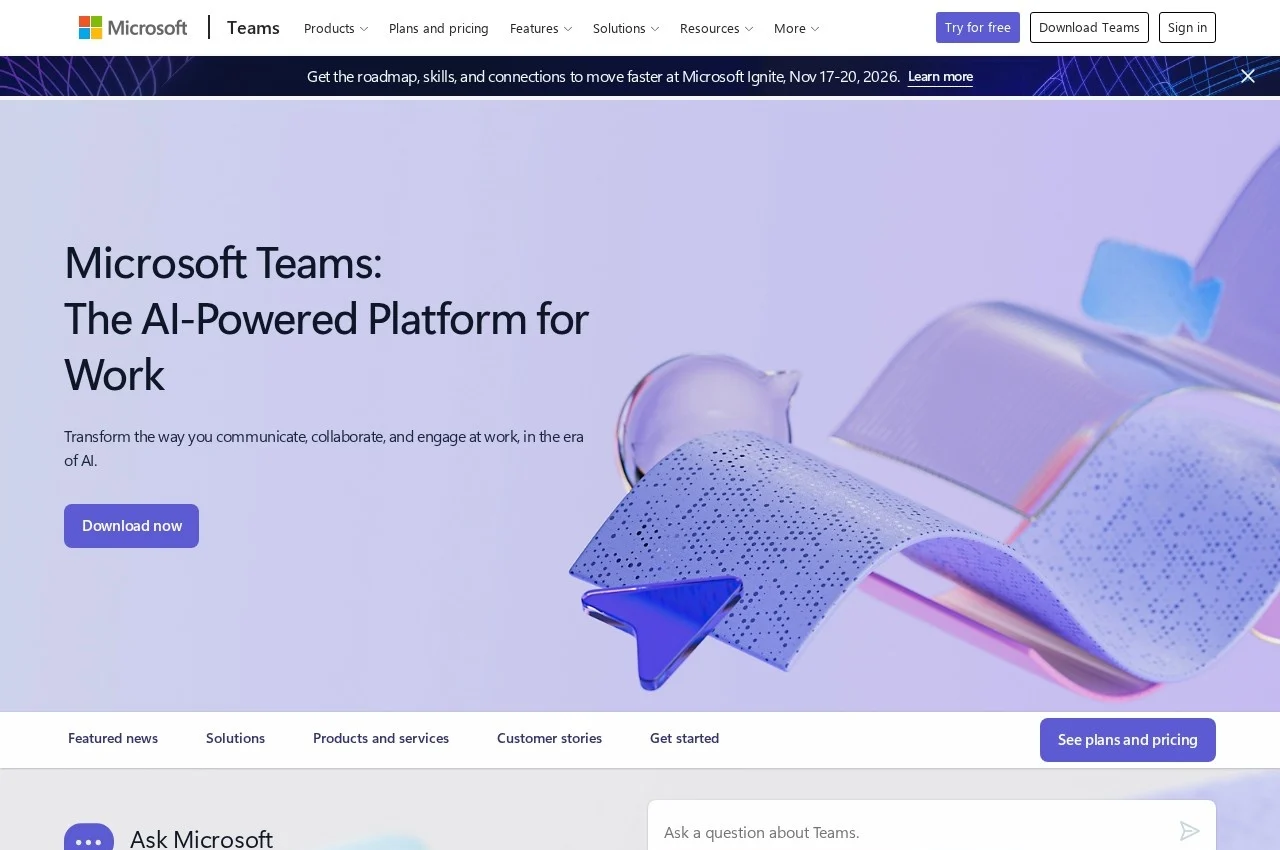 Microsoft Teams screenshot